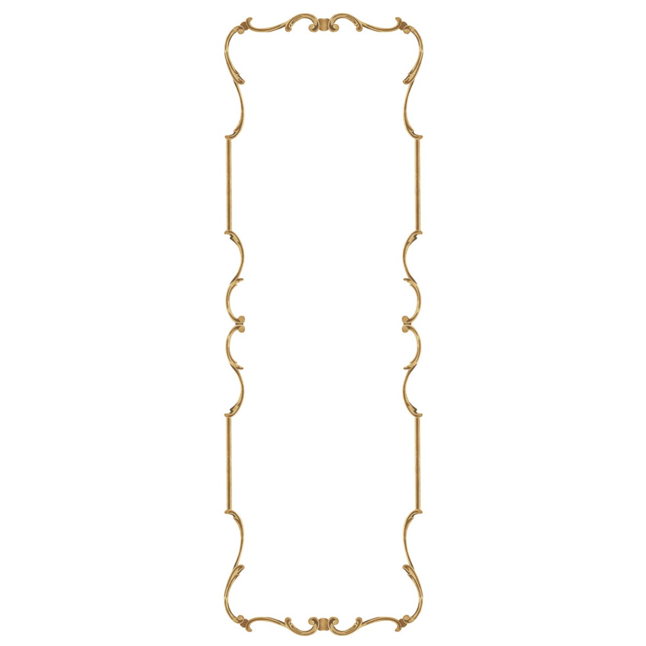 Large Baroque Design Wall Stencil | 3041B by Designer Stencils | Reusable Art Craft Stencils for Painting on Walls, Canvas, Wood | Reusable Plastic Paint Stencil for Home Makeover | Easy to Use & Clean Art Stencil